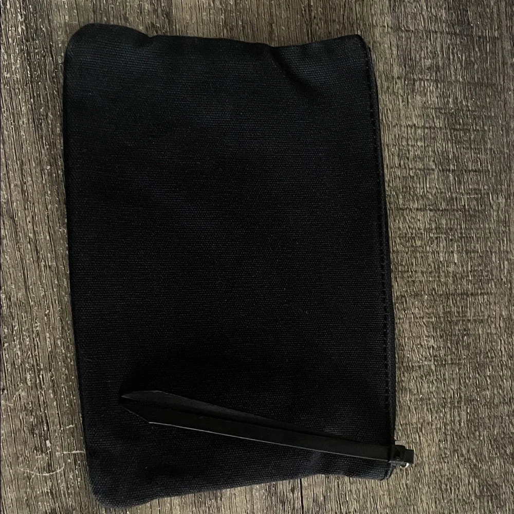 Banana Republic Black Clutch with Rainbow Elephant Design
